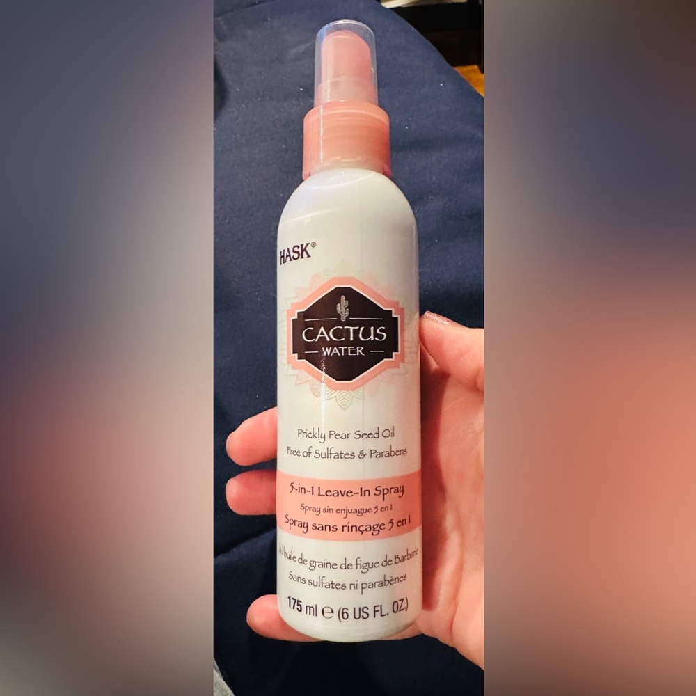 Hask Cactus Water 5 in 1 Leave-in Spray Prickly Pear Seed Oil 6 OZ.